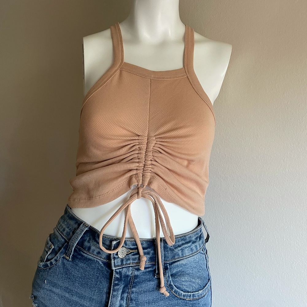 Love Streak New pull string crop top